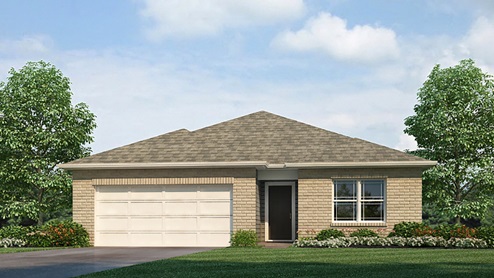 Ranch open concept 4 bedrooms 2 full bathrooms walk-in closet kitchen island outdoor covered patio dual sinks