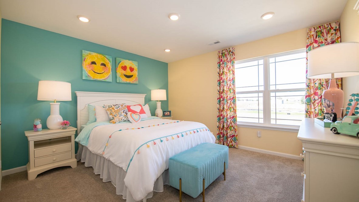 bedroom 3 with natural light