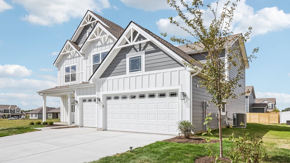 front exterior view of the home