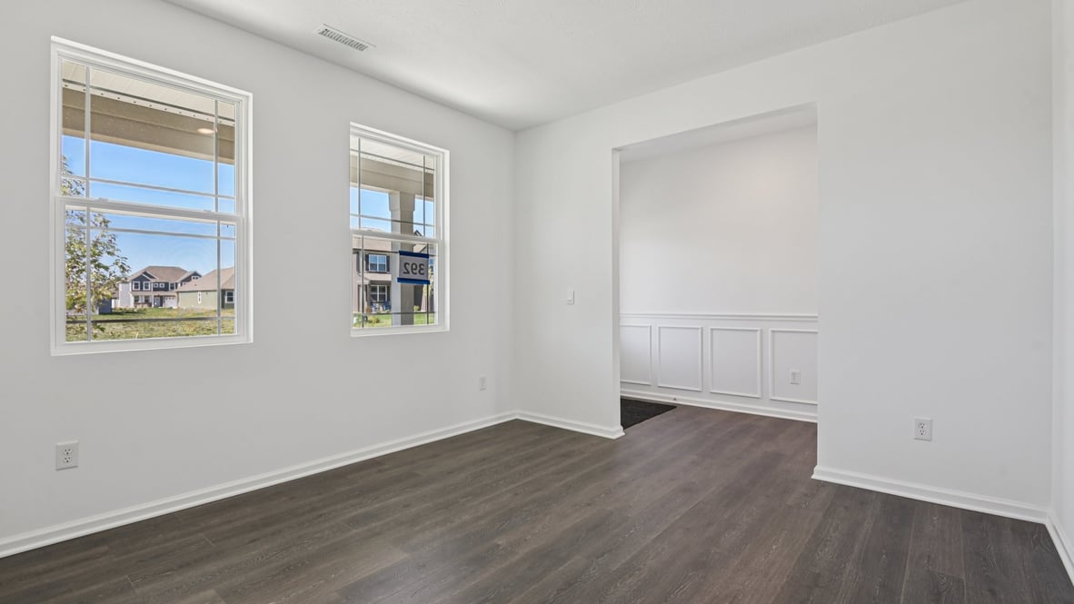 den adjacent to entry