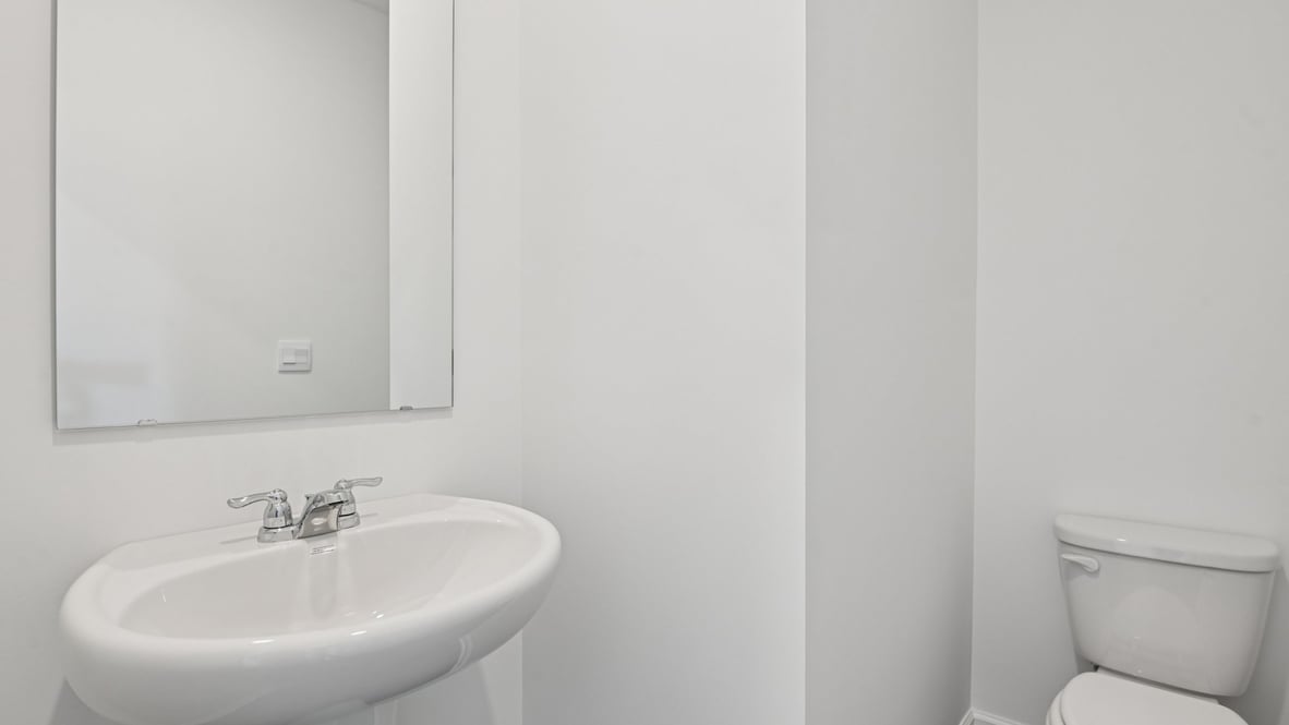 powder room on the main level