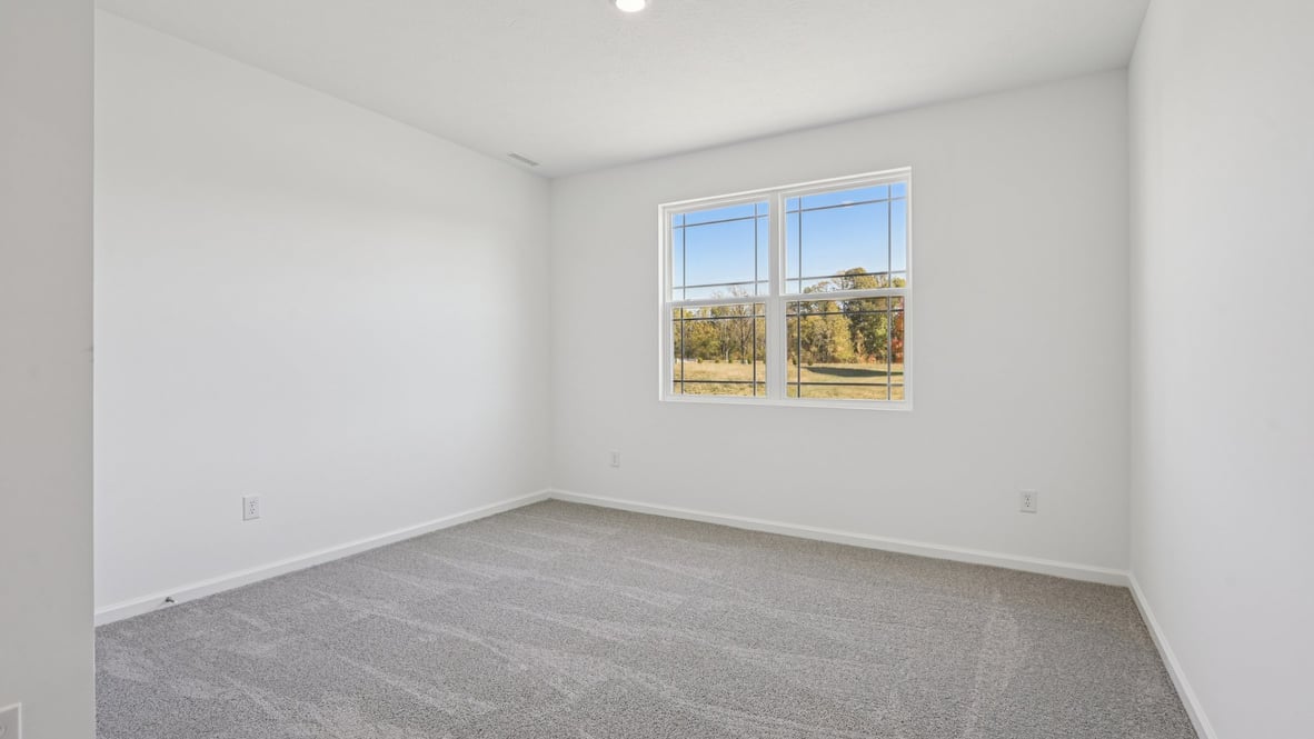 bedroom with large windows