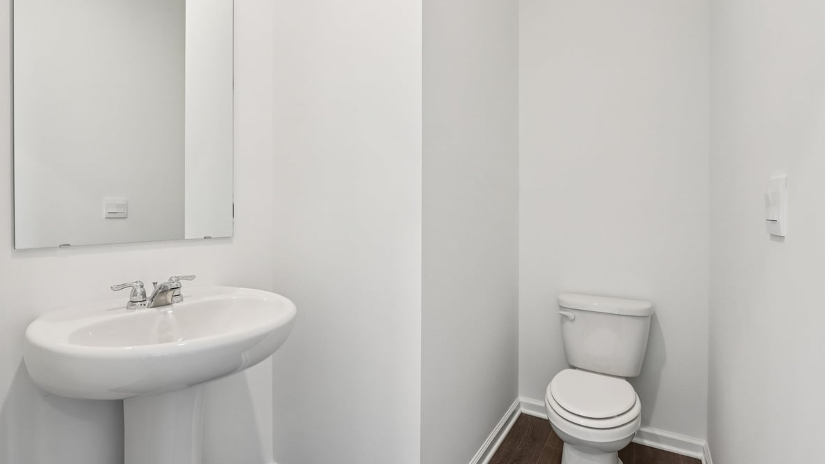 powder room on the main level