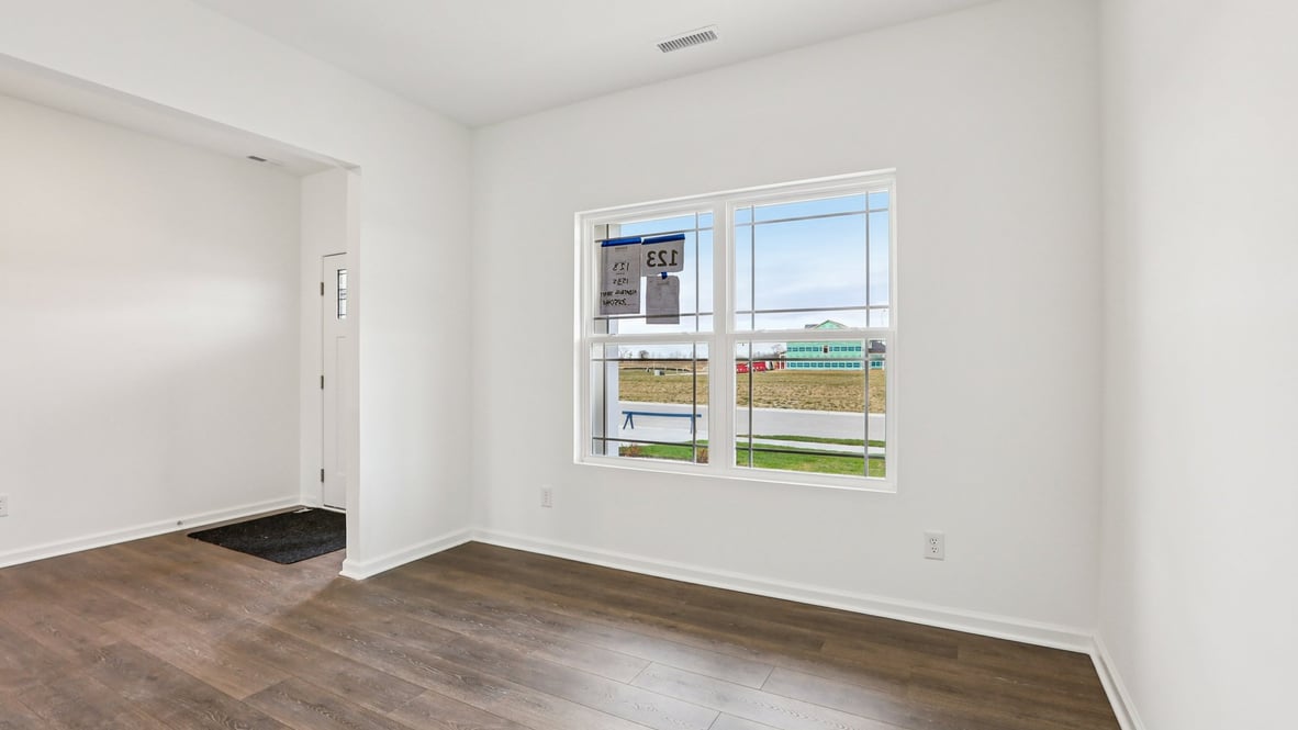 den adjacent to entry