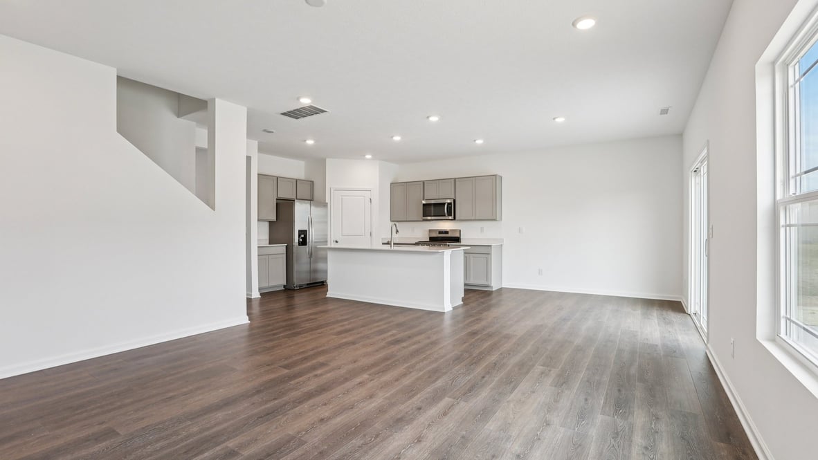 great room with open-concept