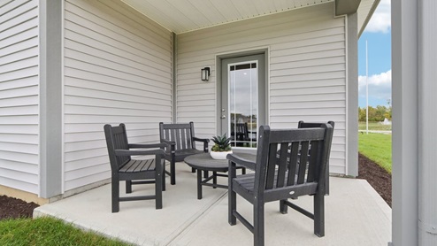 cover patio on the chatham model home