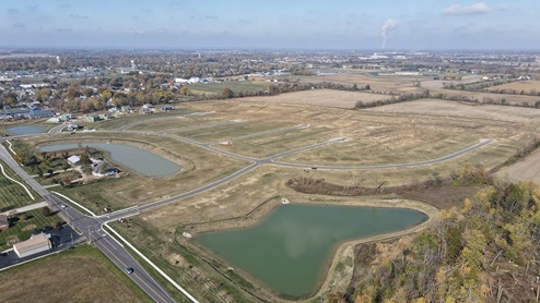 Aerial view of Saddlebrook North Farms