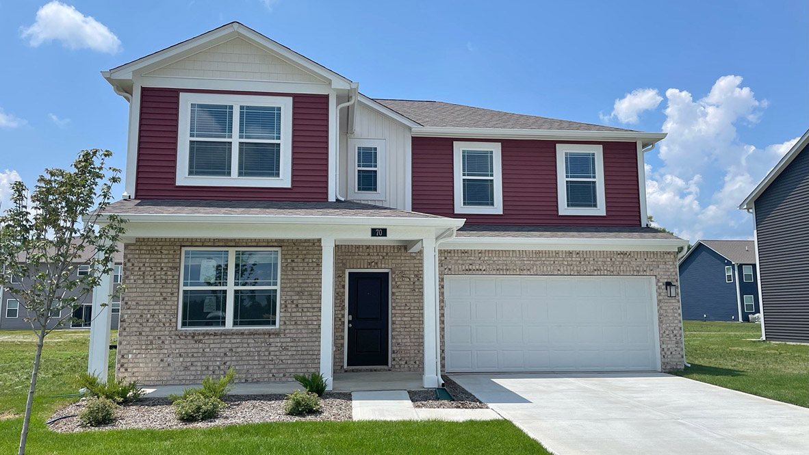 Available Home in Saddlebrook Farms North Whiteland, IN D.R. Horton
