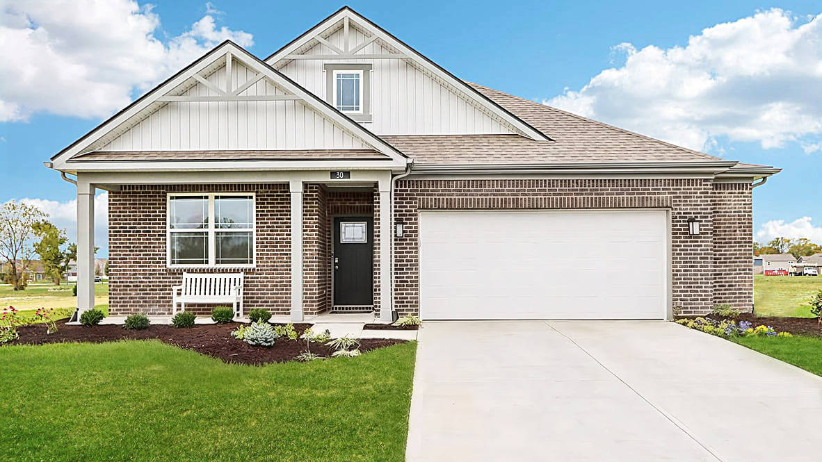 one-story home in saddlebrook farms north