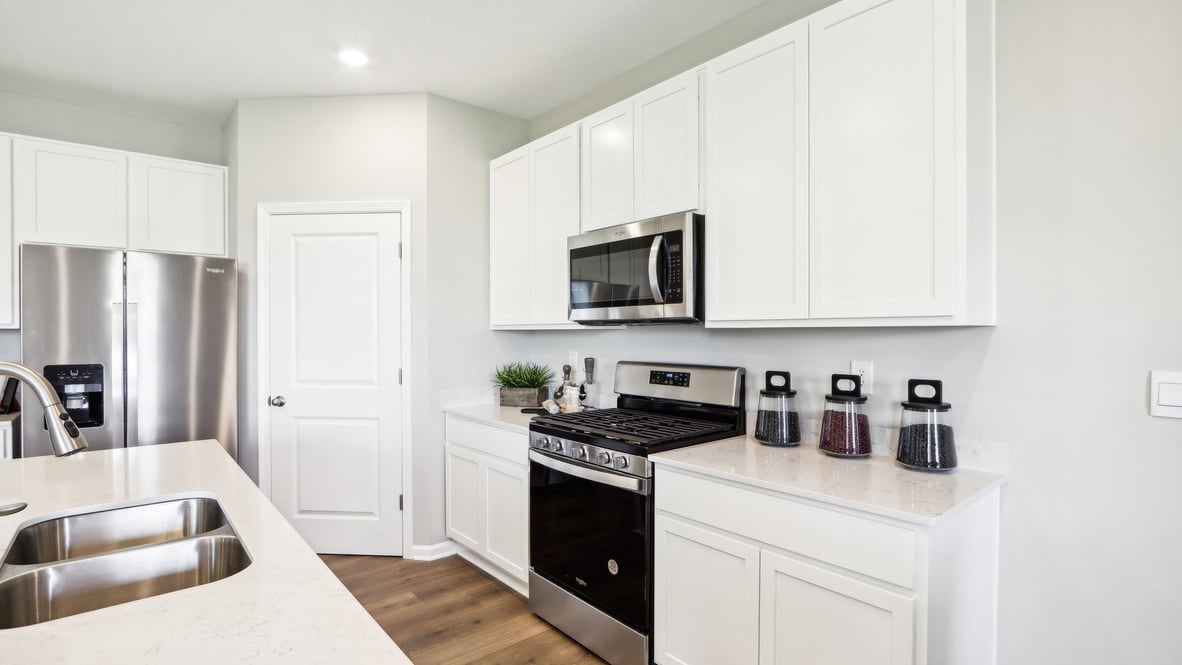 kitchen with lots of counter space