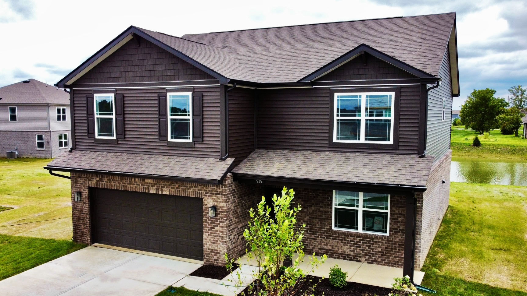 two story home exterior