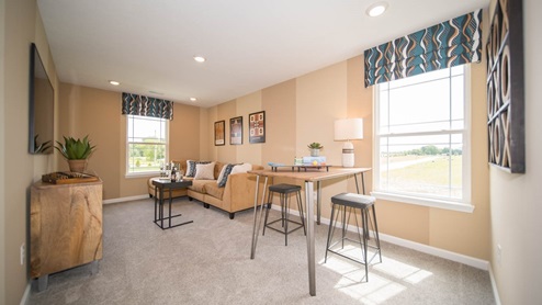 loft on the second floor