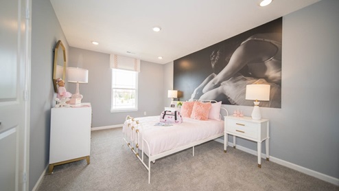 bedroom 2 with natural light