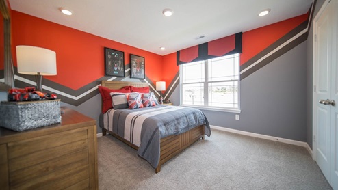 bedroom 3 with large windows