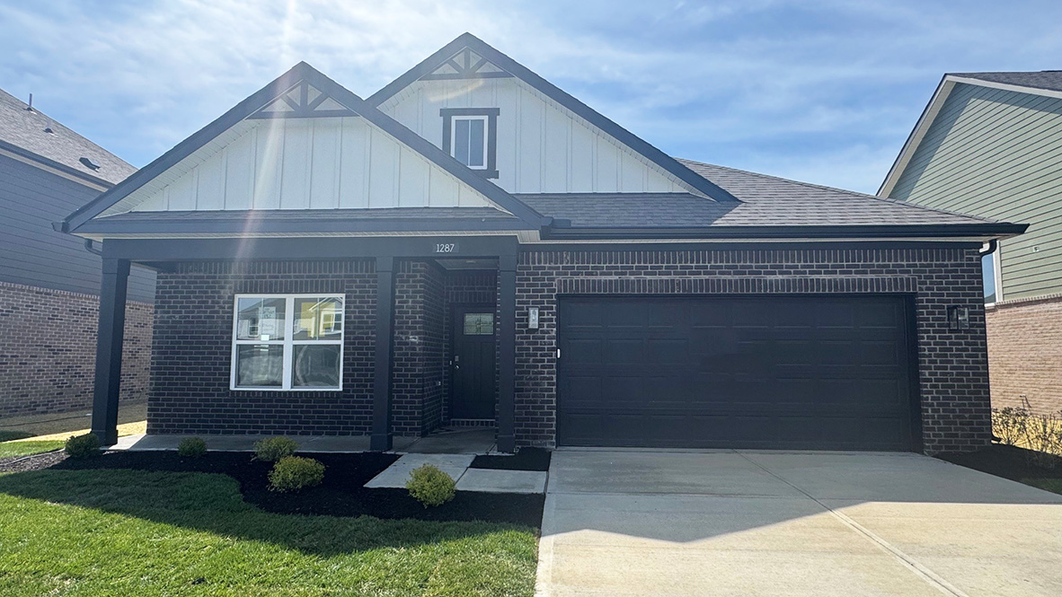 1287 Foxtail Lane, Greenwood, IN, Lone Pine Farms By D.R. Horton 4 Bed, 2 Bath, 2-car garage, 1 story rendering