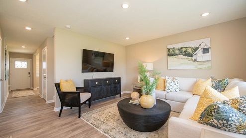 spacious great room