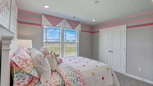 bedroom 3 with large windows