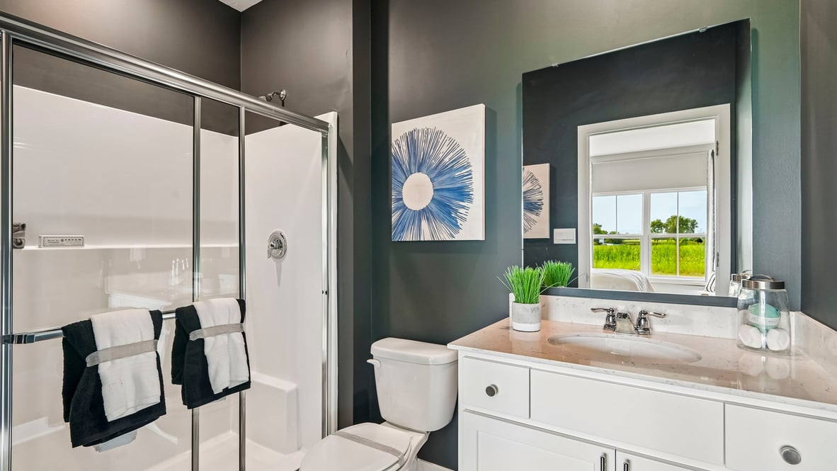 bathroom with shower
