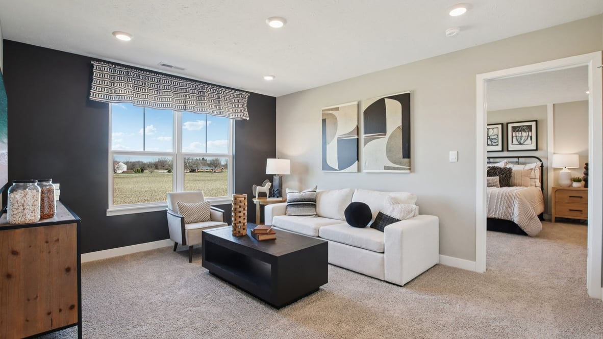 loft on the second floor