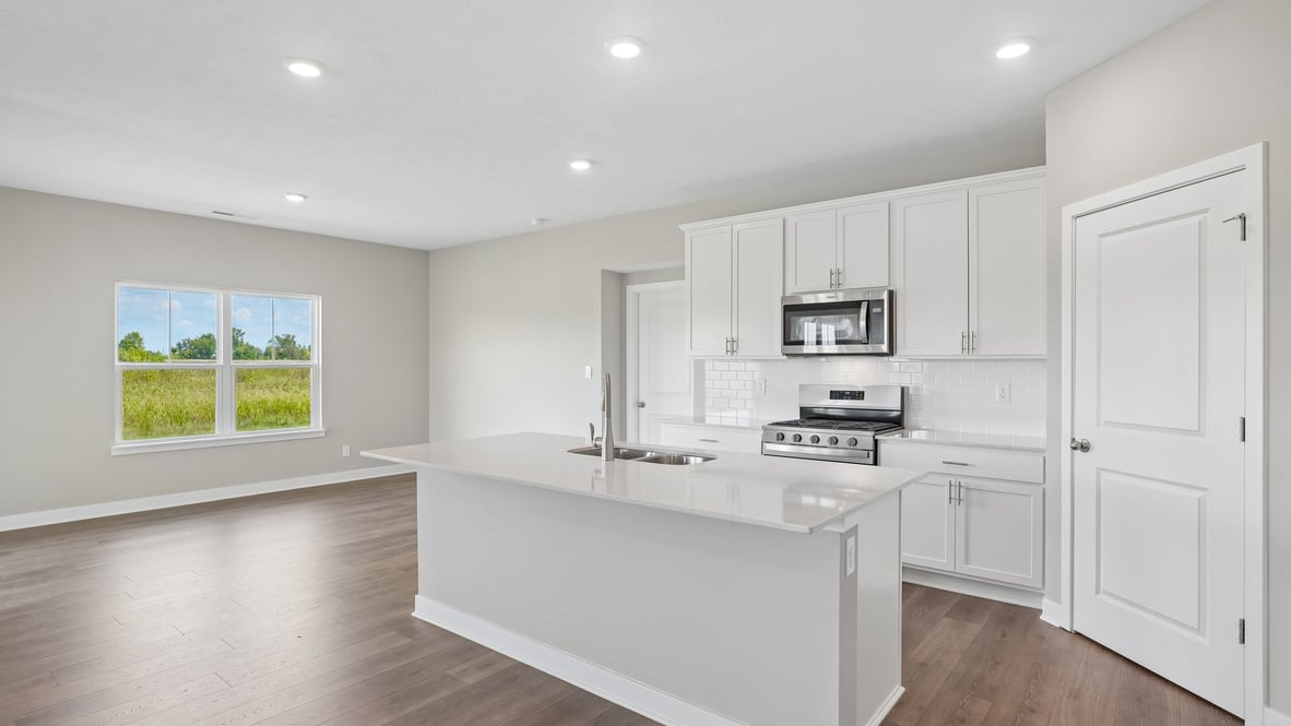 kitchen and dining