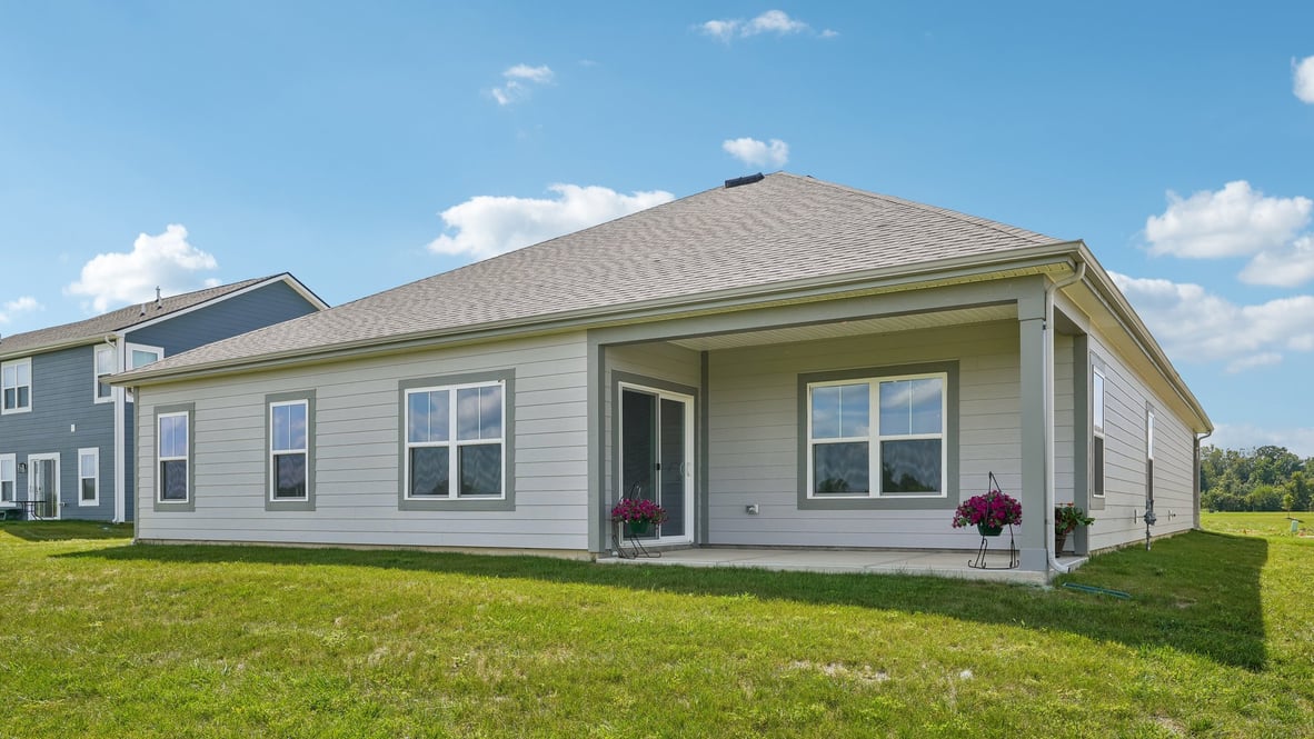 back view of home
