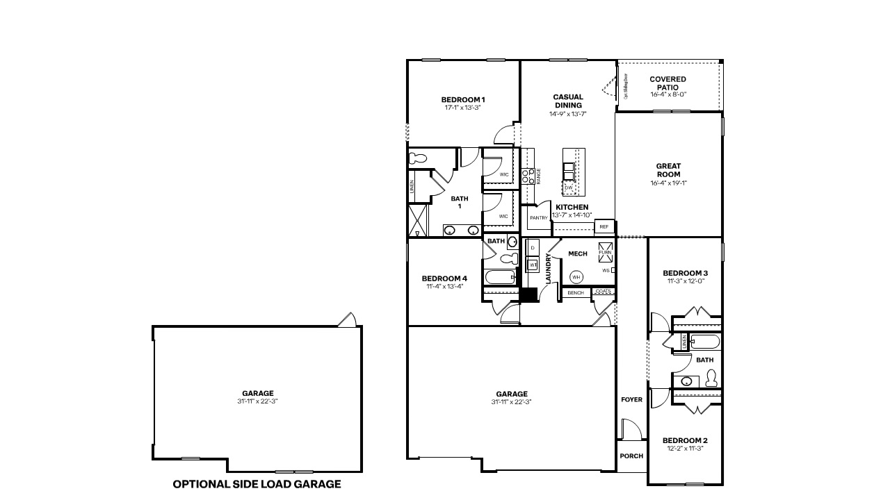 Cortland floor plan