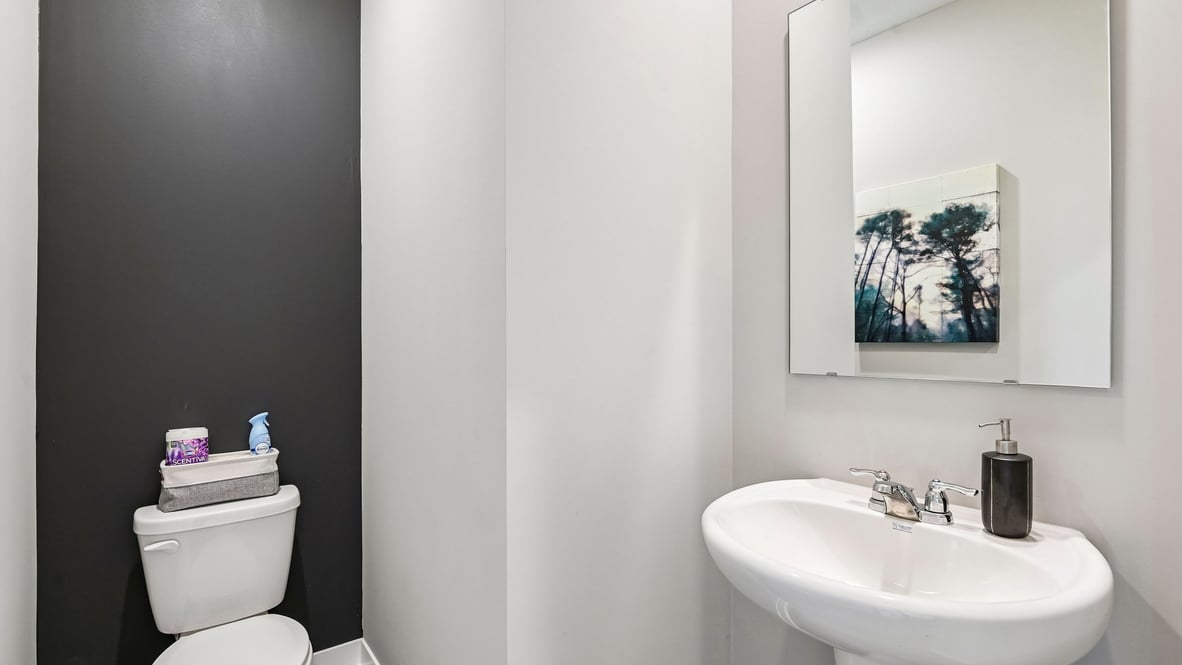 bathroom with toilet and sink
