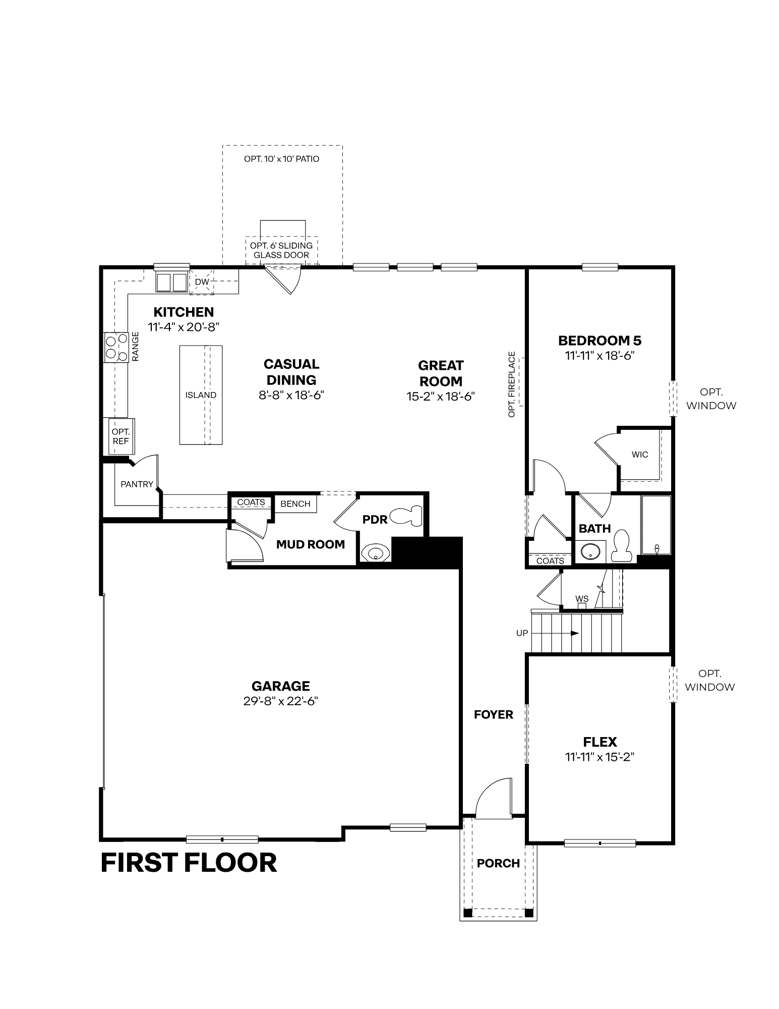 SL Dayton Floorplan First Floor
