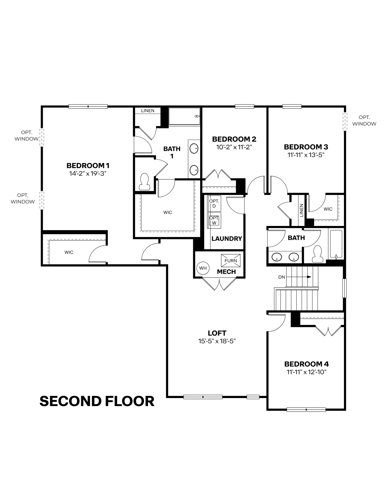 second floor