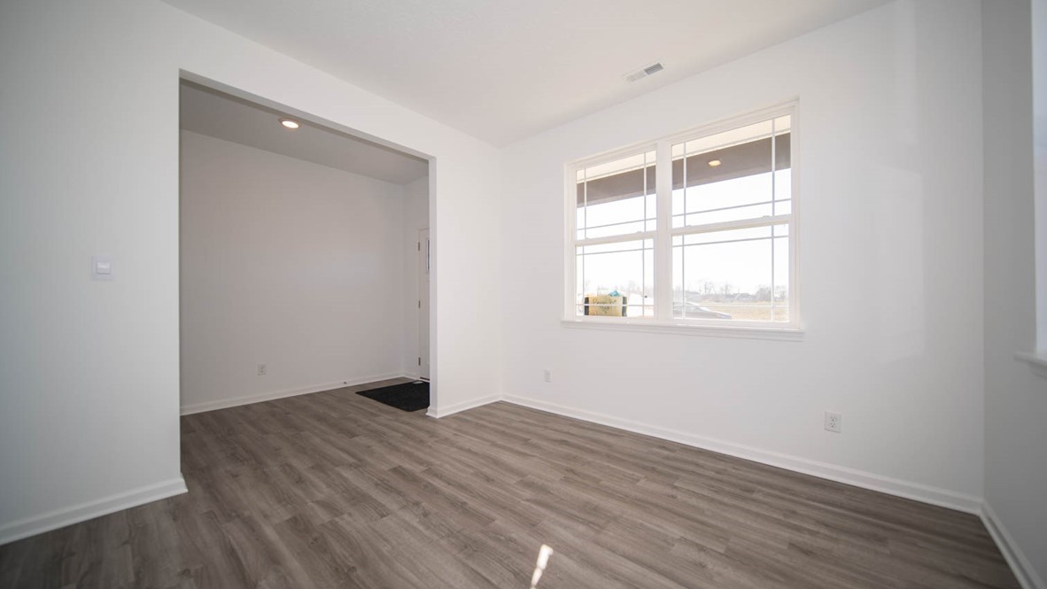 den adjacent to entry