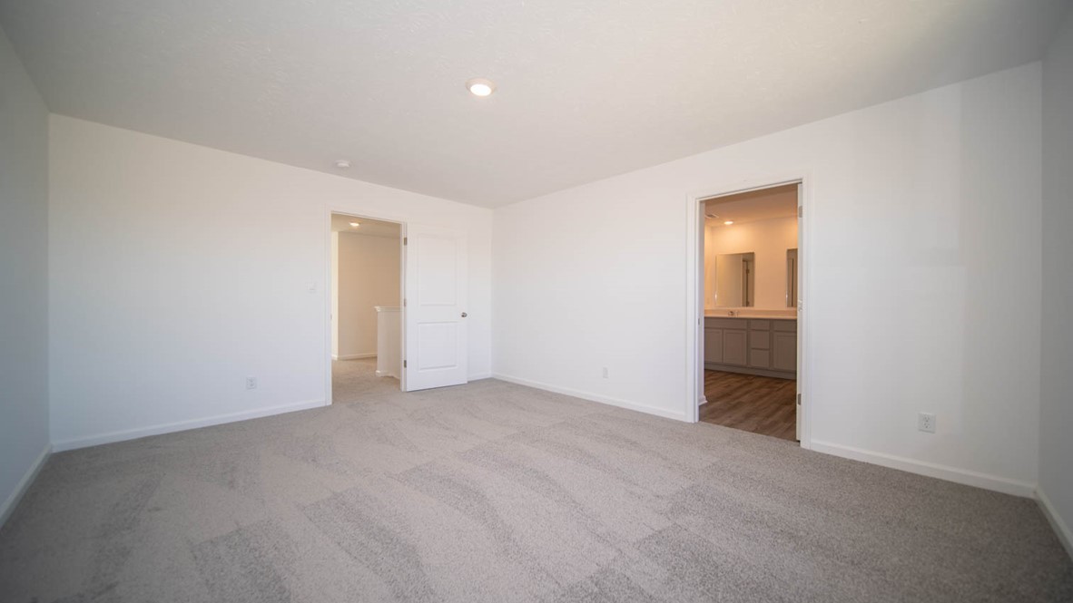 primary bedroom with ensuite