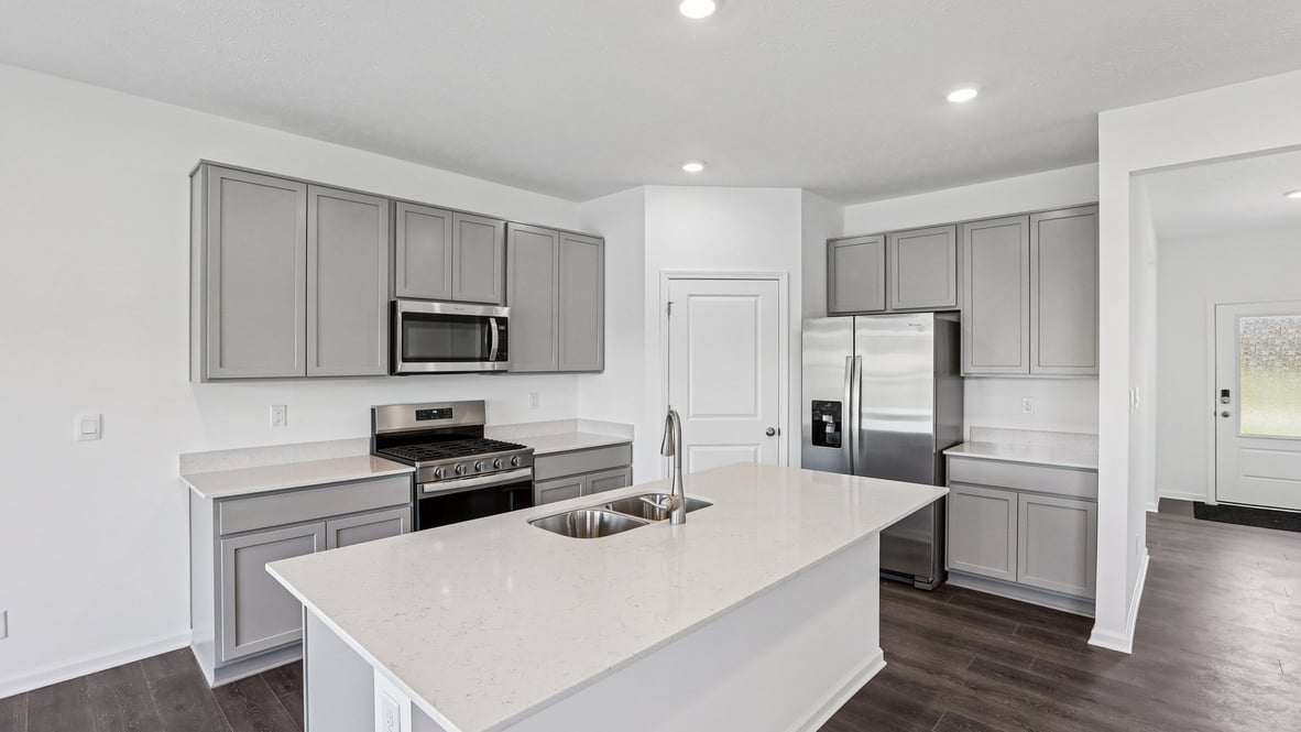 kitchen with stainless appliances