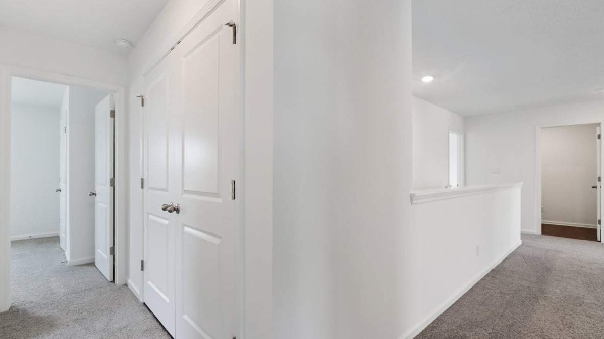 upstairs hallway view