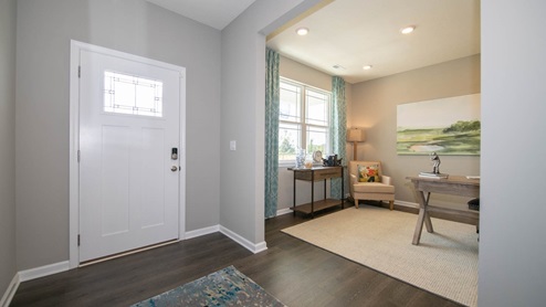 interior entry into the home