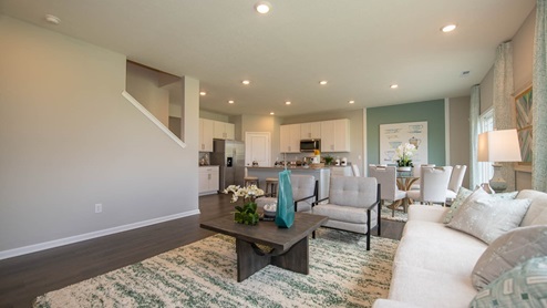 great room with lots of space for entertaining