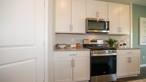 kitchen with stainless steel appliances