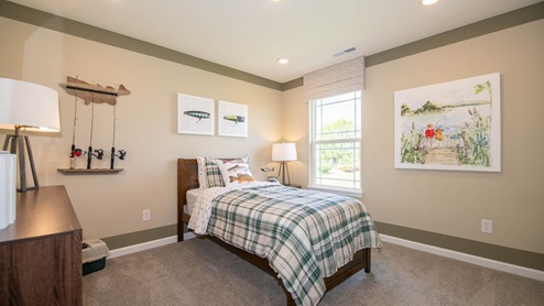 bedroom 4 with large windows