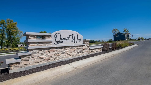 Quail West community entrance