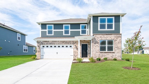 Welcome to the Dennis, a 2 story home featuring 6 bedrooms  a main level guest bedroom and  full bath, an open concept great room and kitchen. The kitchen includes an island and walk-in pantry. Enjoy the outdoors from the concrete patio.