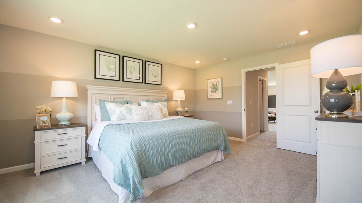 primary bedroom with ensuite