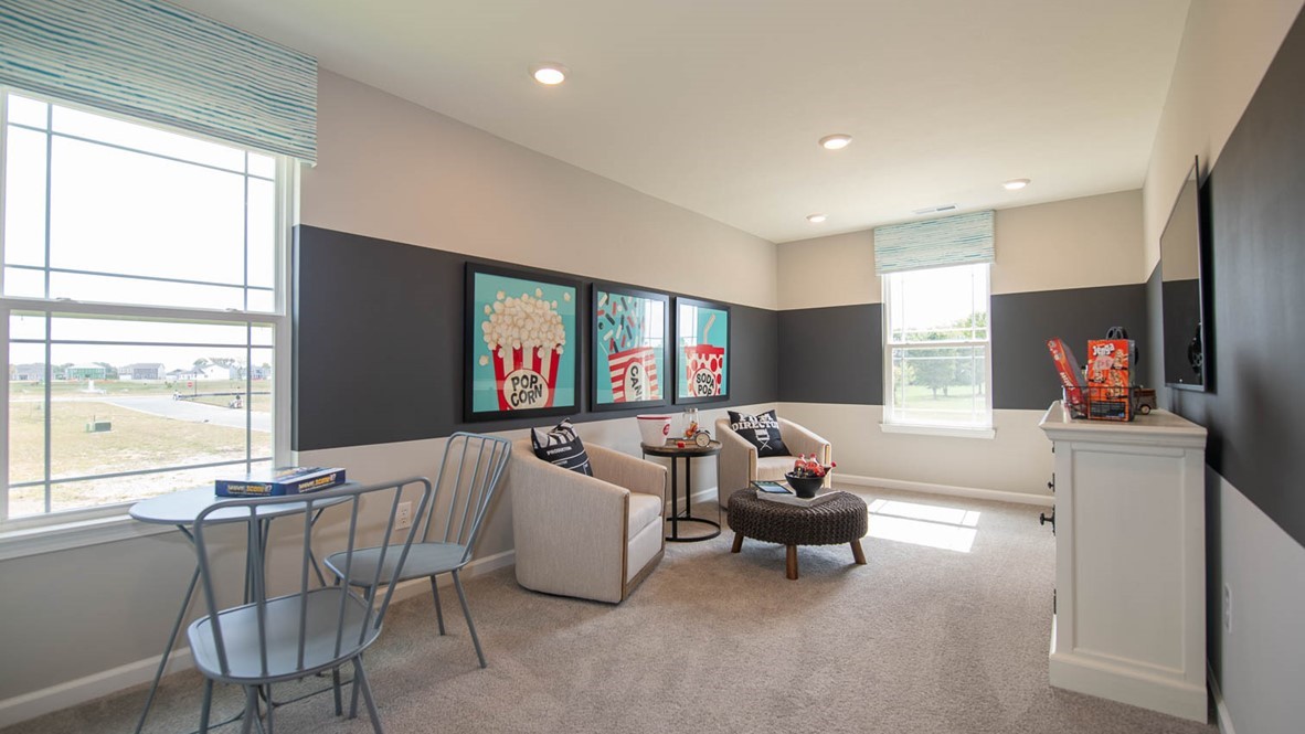 loft on the second floor