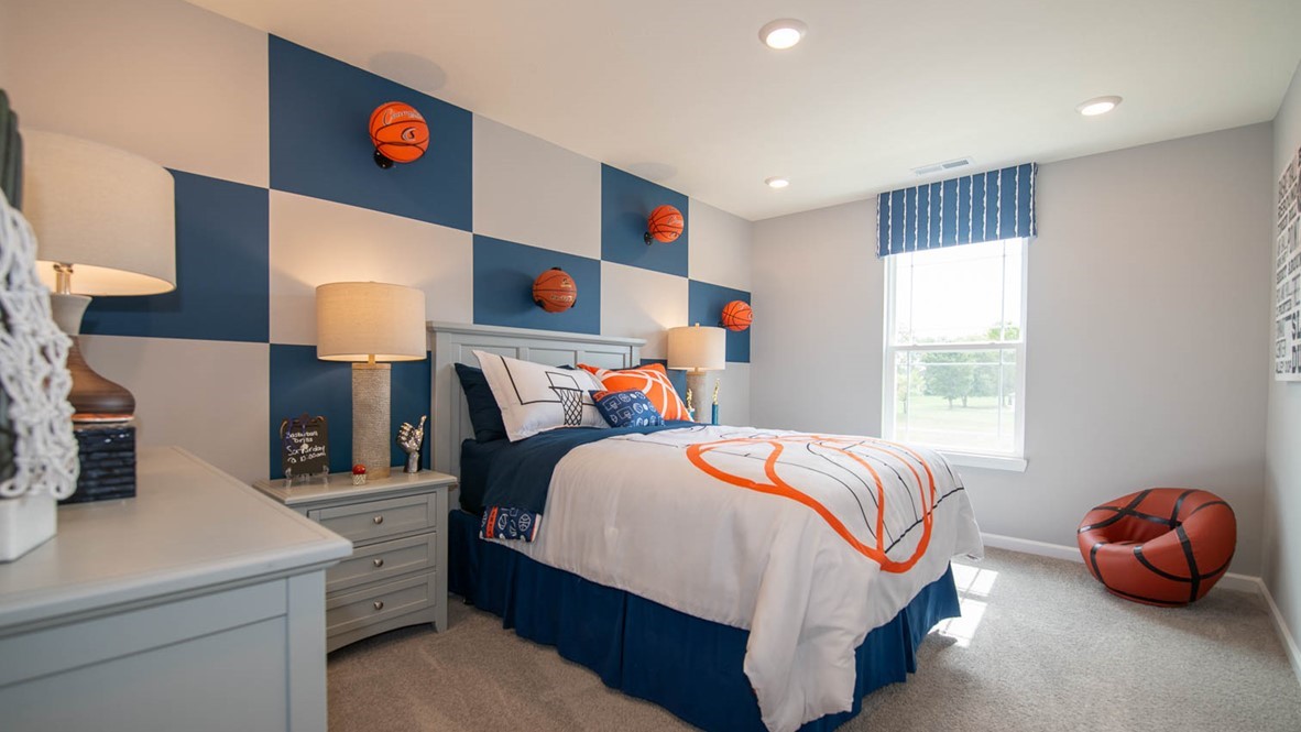 bedroom 2 with natural light