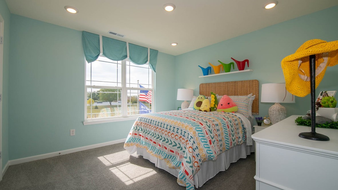 bedroom 3 with large windows