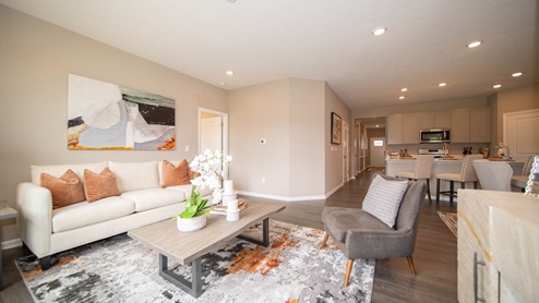 great room with lots of space for entertaining