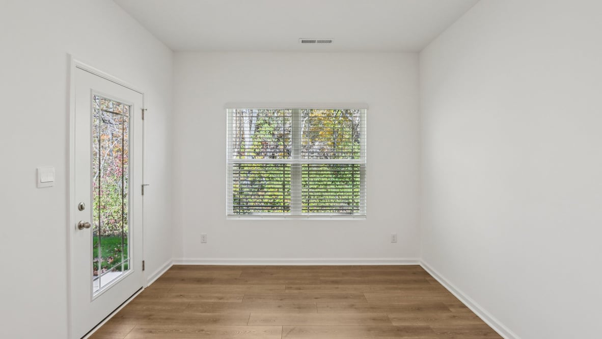 dining nook adjacent to kitchen