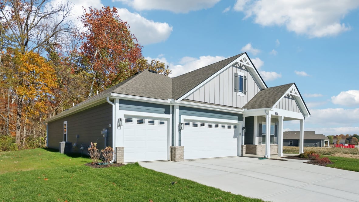 home with 3-car garage in clayton