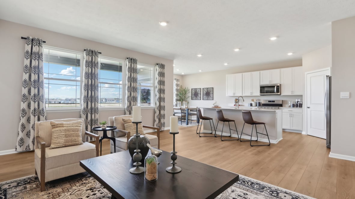 great room with open-concept