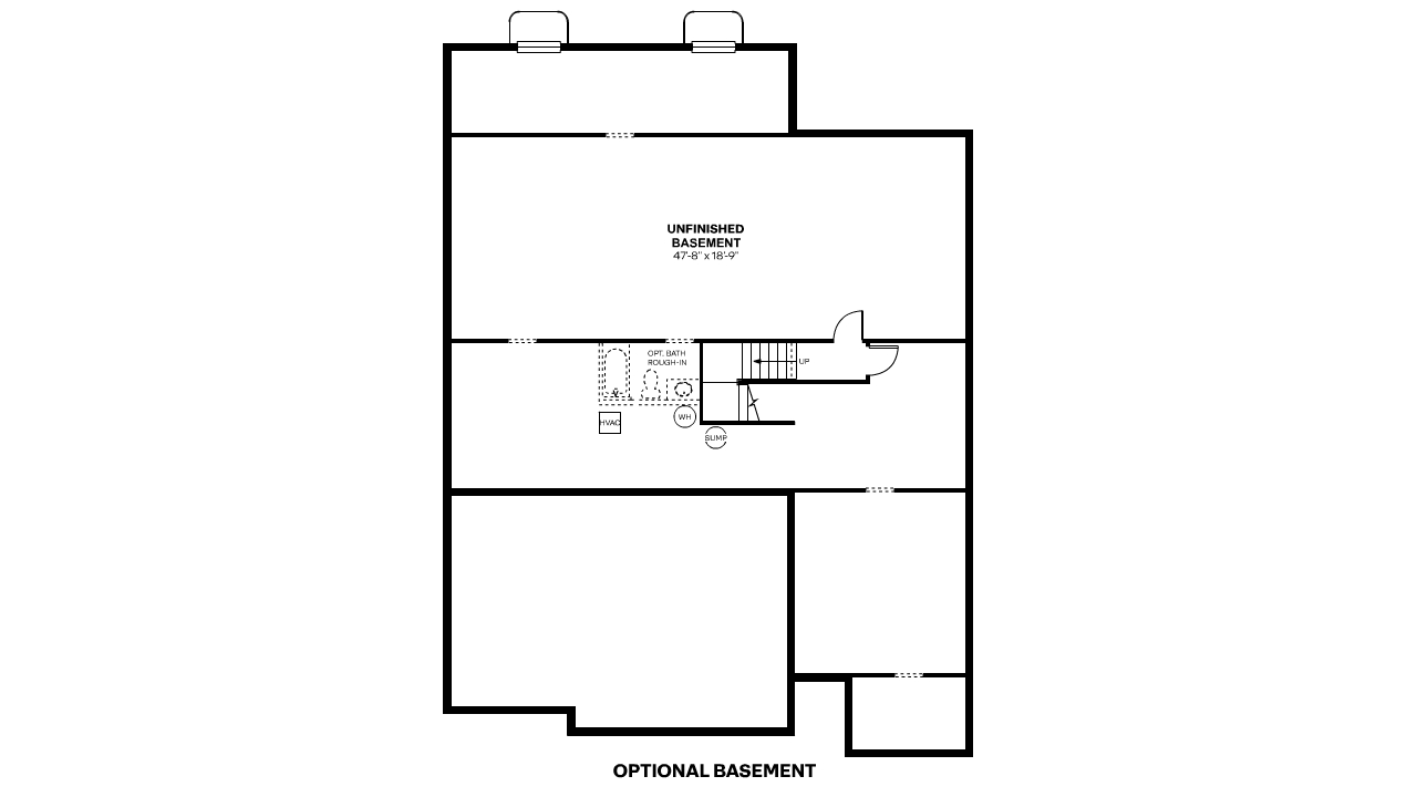 optional basement layout