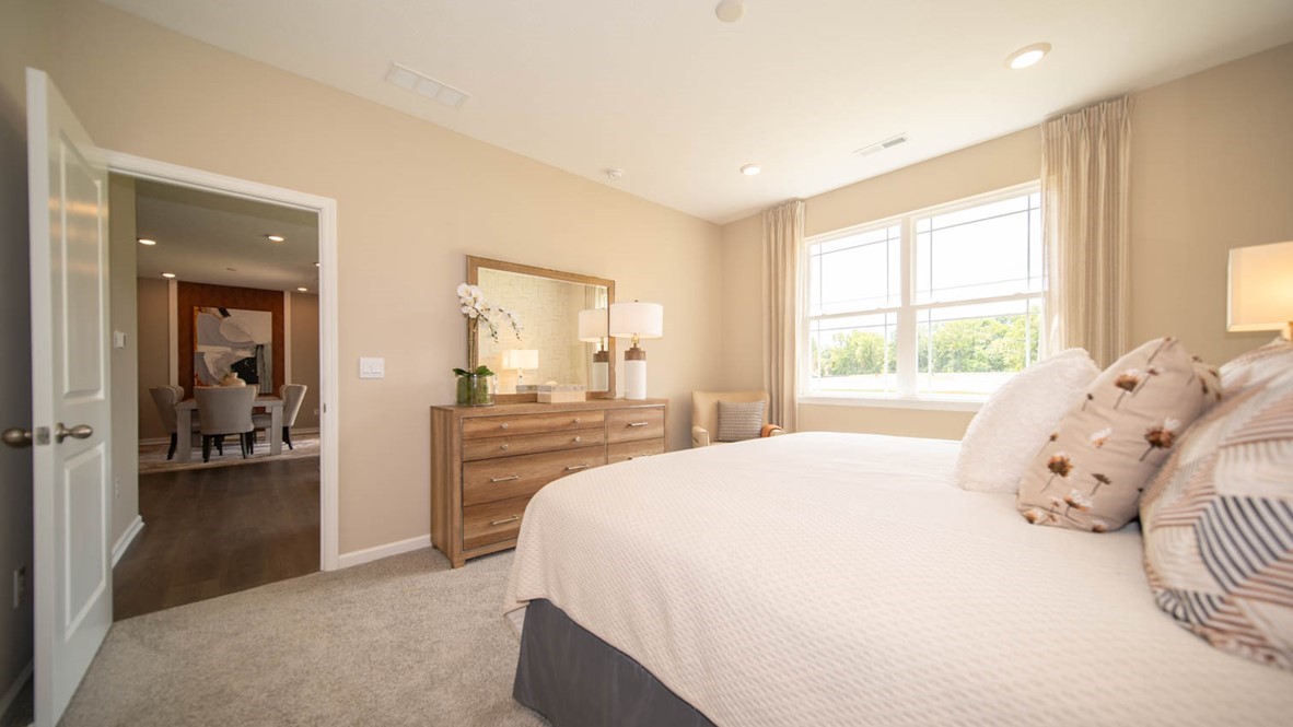 primary bedroom with ensuite