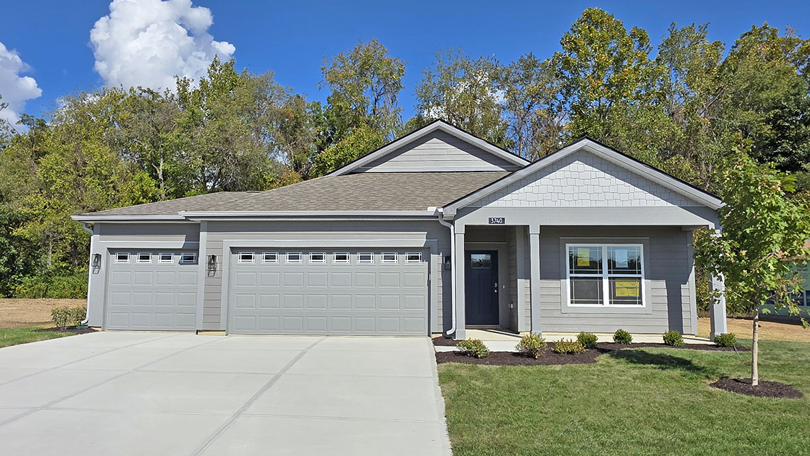 front exterior view of the home